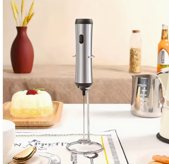 Miniatura 4 de ESPUMADOR PARA BEBIDAS PLATEADO